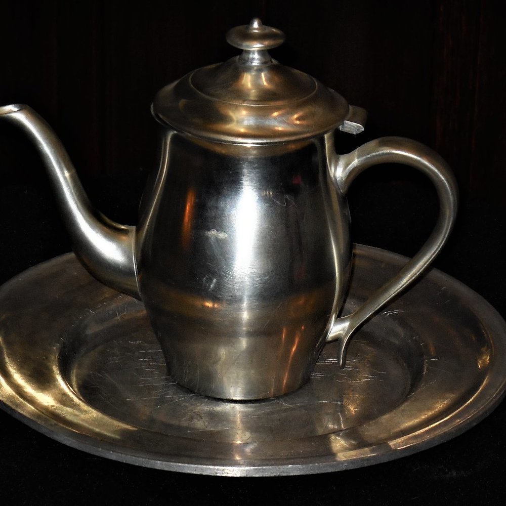Woodbury Pewterers Pewter Coffee Pot
